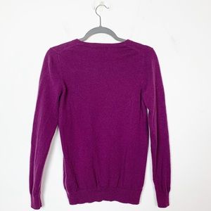 Boden Sweaters - Boden 100% Cashmere Crewneck Sweater Purple 8 Boden Sweaters - Boden 100% Cashmere Crewneck Sweater Purple 8